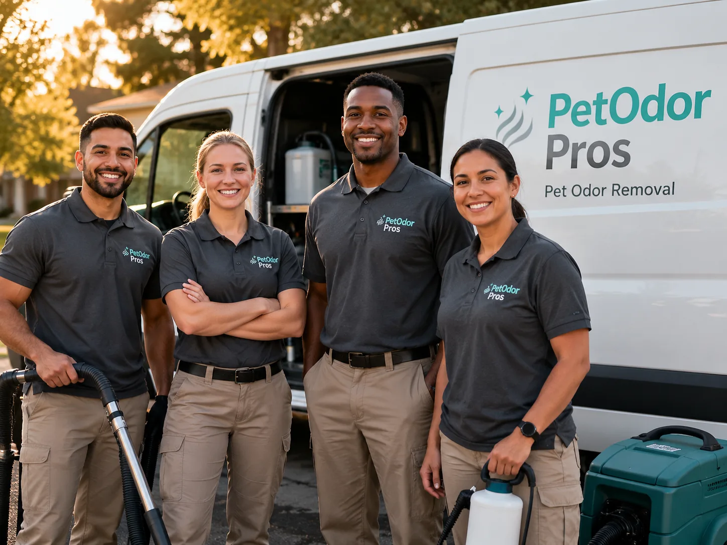 Pet Odor Removal team serving Titusville, NJ